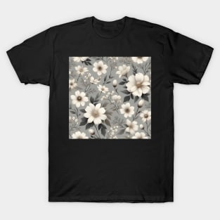 White Flowers T-Shirt